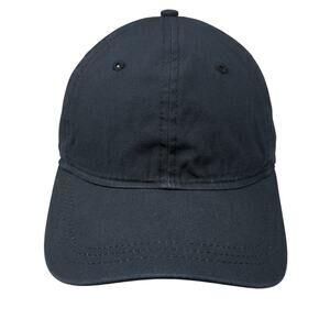 Universal Thread Slideback Hat Solid Black One Size Outdoor Blank